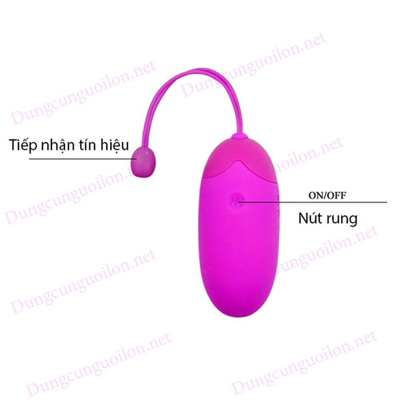 Trứng Rung Prettylove Điều Khiển Qua Điện Thoại